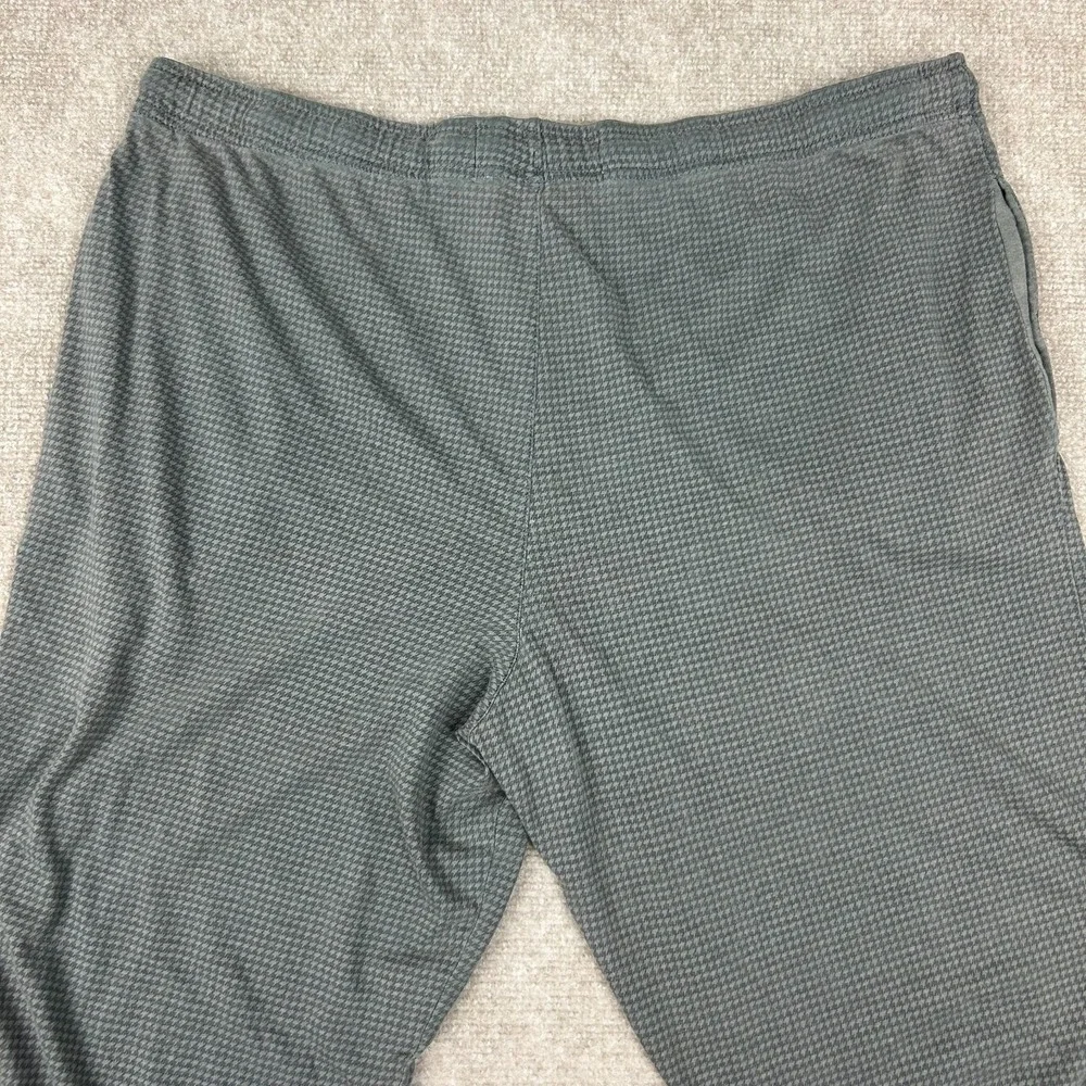 Merona Sleepwear Pajama Pants Mens Large Gray Houndstooth Loungewear Drawstring